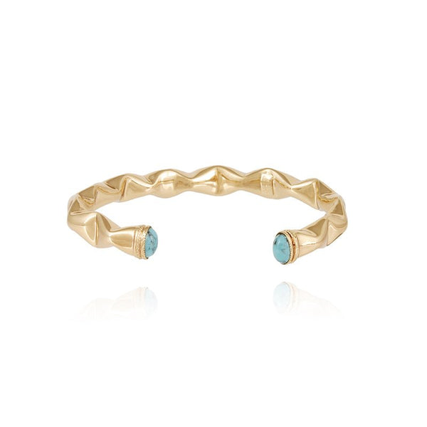 Find Moki Jonc Bracelet Gold - GAS Bijoux at Bungalow Trading Co.