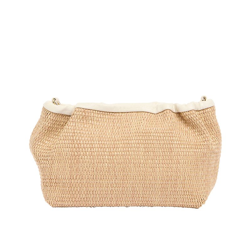 Find Monty Crossbody Bag Natural Weave - Elms + King at Bungalow Trading Co.