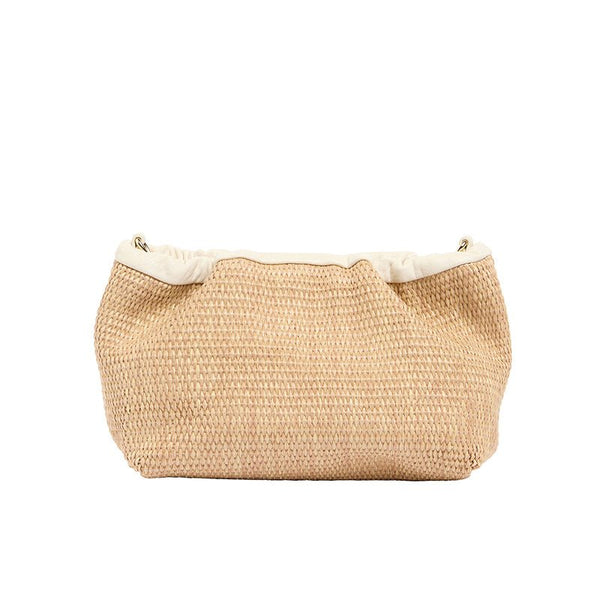 Find Monty Crossbody Bag Natural Weave - Elms + King at Bungalow Trading Co.