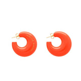 Find Moon Earrings Red - Vanessa Baroni at Bungalow Trading Co.