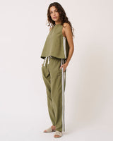 Find Nadine Pant Palm - Cartel & Willow at Bungalow Trading Co.