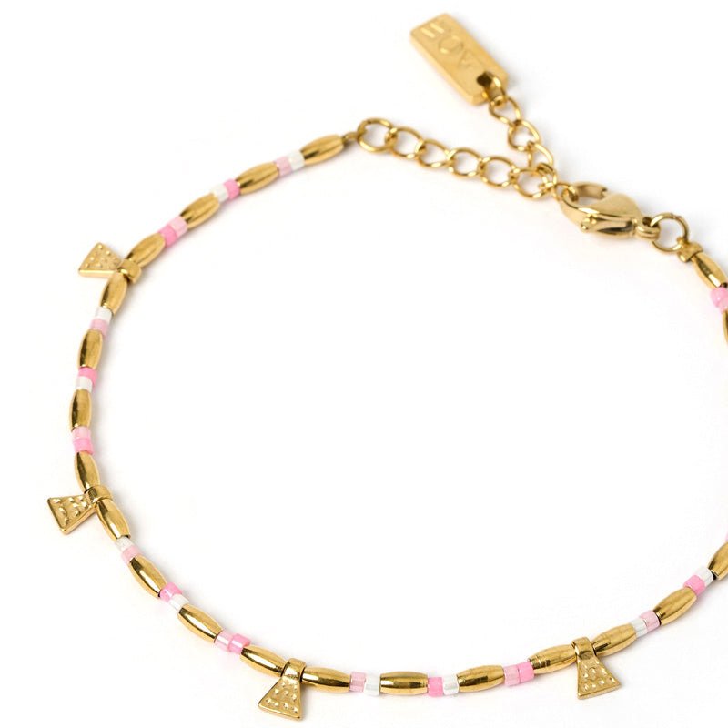 Find Natalia Gold Bracelet Peony - Arms of Eve at Bungalow Trading Co.