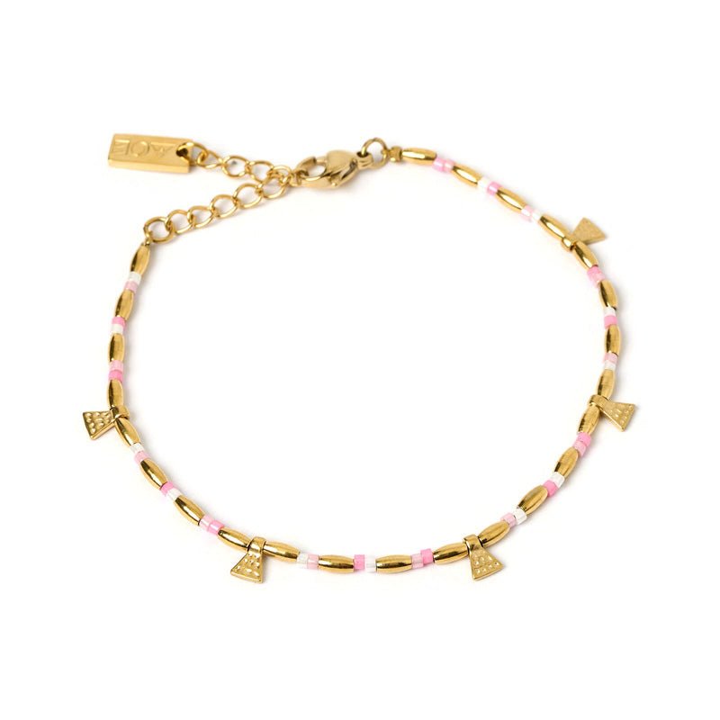 Find Natalia Gold Bracelet Peony - Arms of Eve at Bungalow Trading Co.