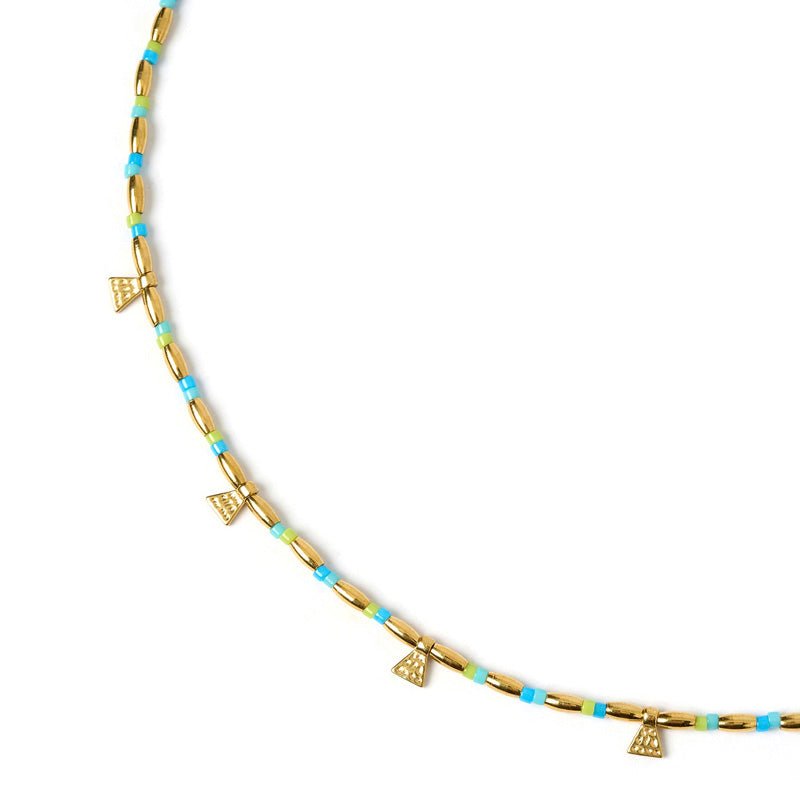 Find Natalia Gold Necklace Ocean - Arms of Eve at Bungalow Trading Co.