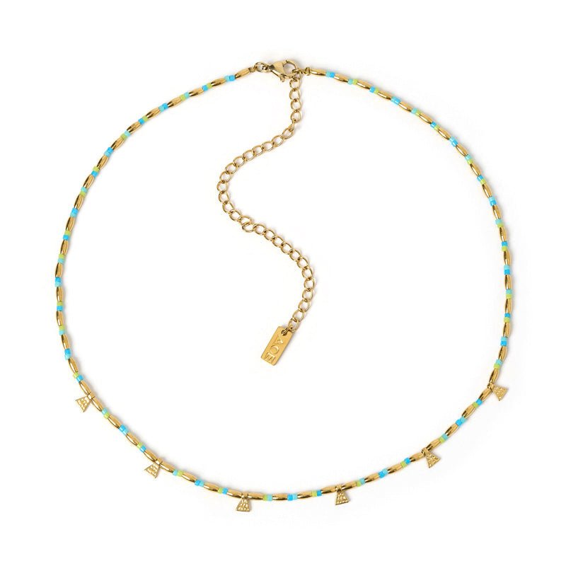 Find Natalia Gold Necklace Ocean - Arms of Eve at Bungalow Trading Co.