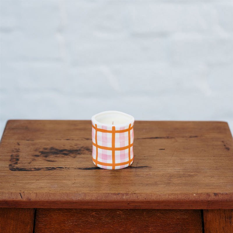 Find Nectarine Blossom & Honey Pink & Orange Candle Small - Noss at Bungalow Trading Co.