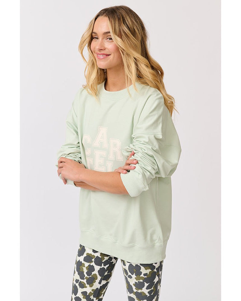 Find Nina Sweater Matcha - Cartel & Willow at Bungalow Trading Co.