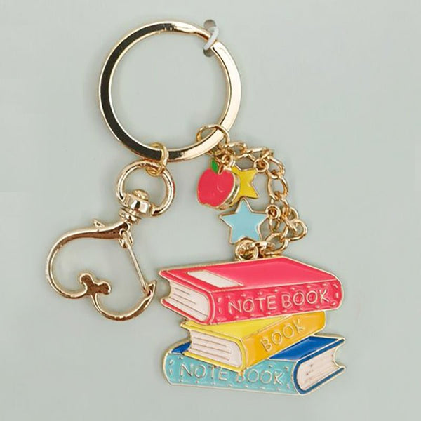 Find Notebooks Keyring Bag Charm - Urban Products at Bungalow Trading Co.