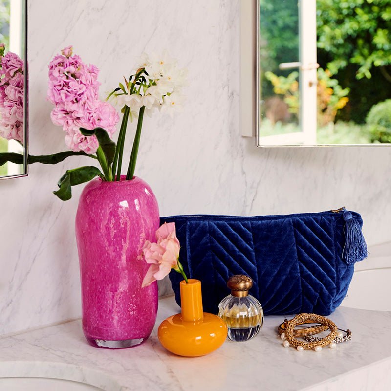 Find Ocean Dreamer Velvet Toiletry Bag - Kip & Co at Bungalow Trading Co.