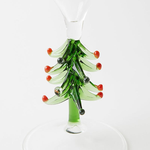 Find Oh Christmas Tree Wine Glass Set of 2 - Kip & Co at Bungalow Trading Co.