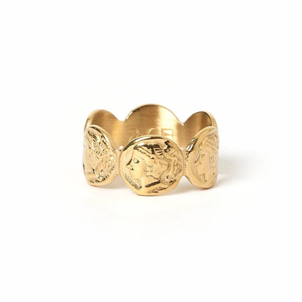 Find Oscar Gold Ring - Arms of Eve at Bungalow Trading Co.