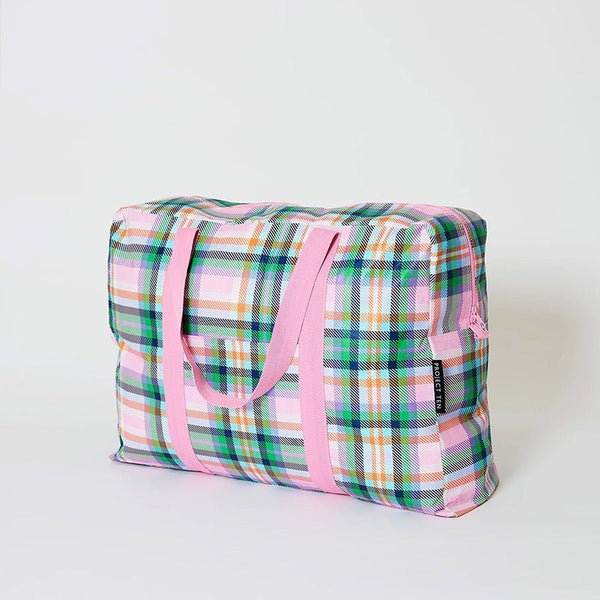 Find Overnight Bag Plaid - Project Ten at Bungalow Trading Co.