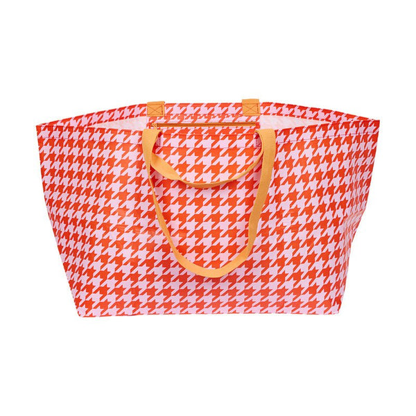 Find Oversize Tote Houndstooth - Project Ten at Bungalow Trading Co.