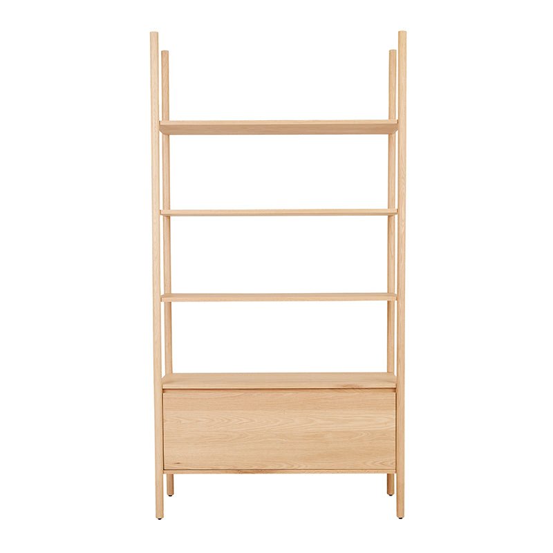 Find Owen Drawer Shelving Unit New Oak - Globewest at Bungalow Trading Co.