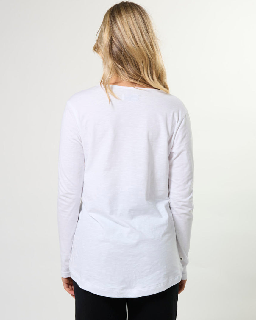 Parker Crew Top White