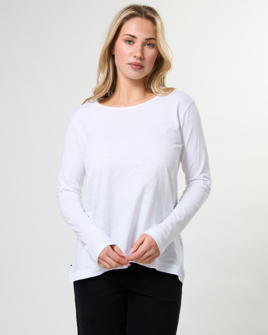 Parker Crew Top White