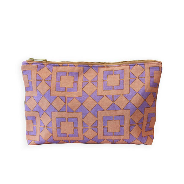 Find Peach Atrium Cosmetic Bag - Loco Living at Bungalow Trading Co.