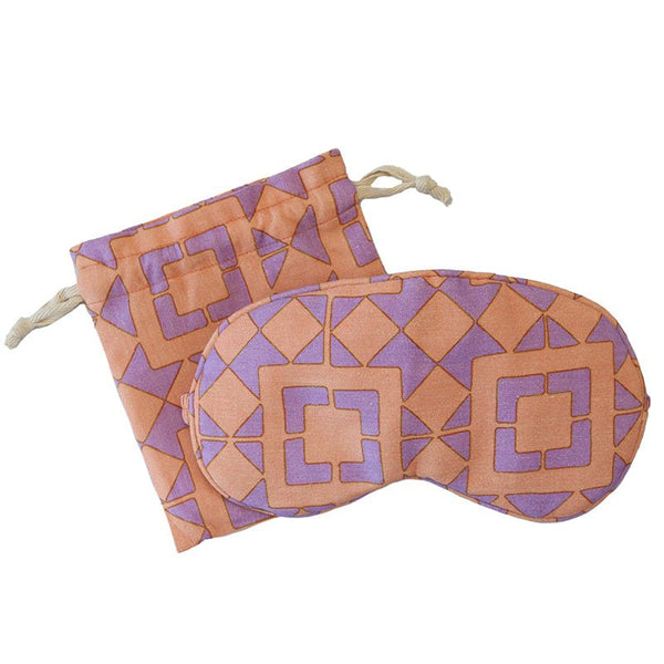 Find Peach Atrium Eye Mask - Loco Living at Bungalow Trading Co.