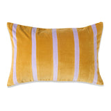 Find Pecan Pie Stripe Velvet Rectangle Cushion - Kip & Co at Bungalow Trading Co.