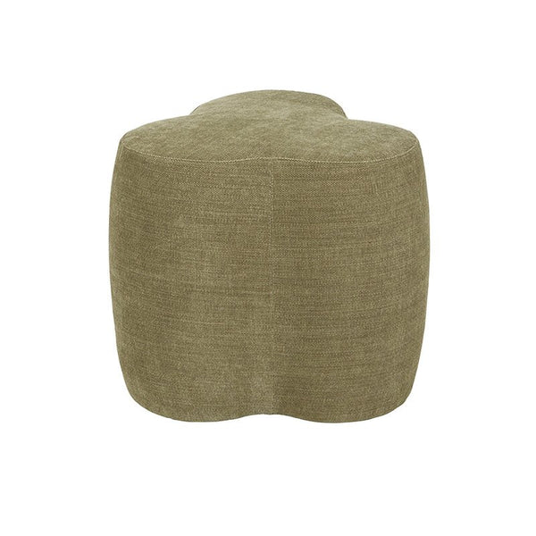 Find Petal Ottoman Copeland Olive - Globewest at Bungalow Trading Co.