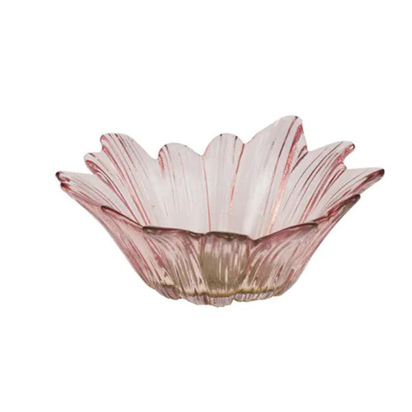 Find Phoebe Glass Bowl Pink/Olive - Coast to Coast at Bungalow Trading Co.