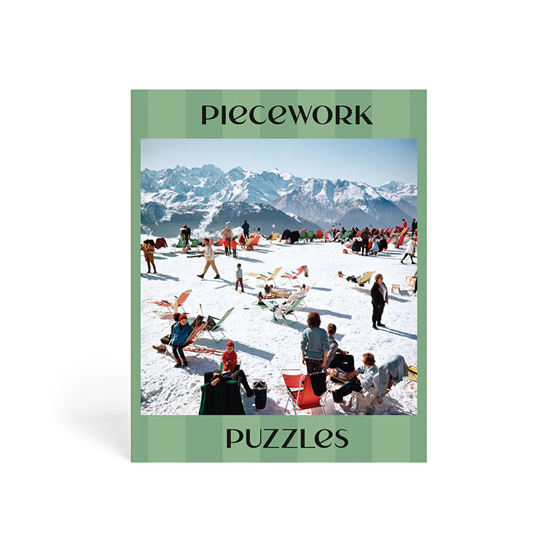 Verbier Vacation Slim Aarons 750 Piece Puzzle