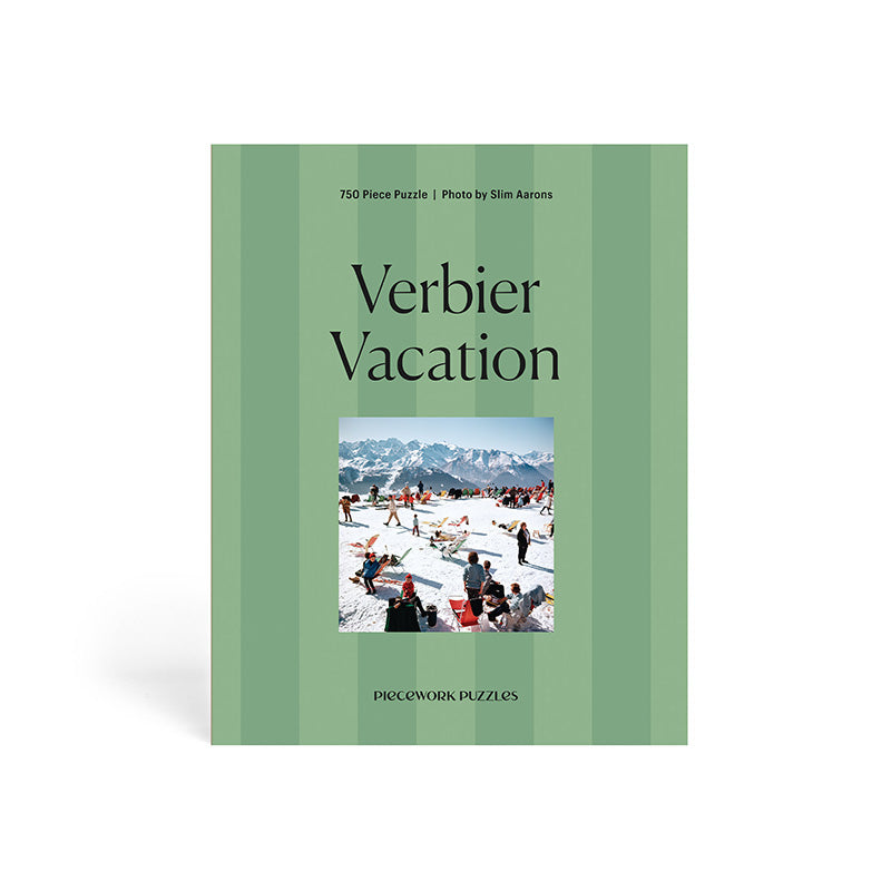 Verbier Vacation Slim Aarons 750 Piece Puzzle