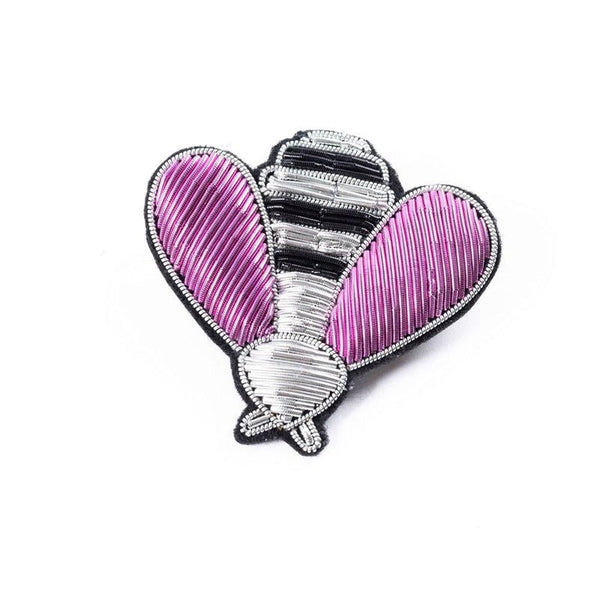 Find Pink Bee Brooch - Parisian Cool at Bungalow Trading Co.