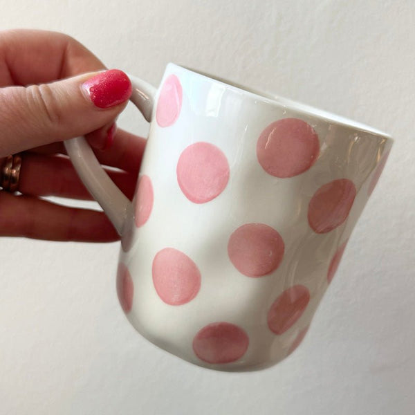 Find Pink Spot Mug - Noss at Bungalow Trading Co.