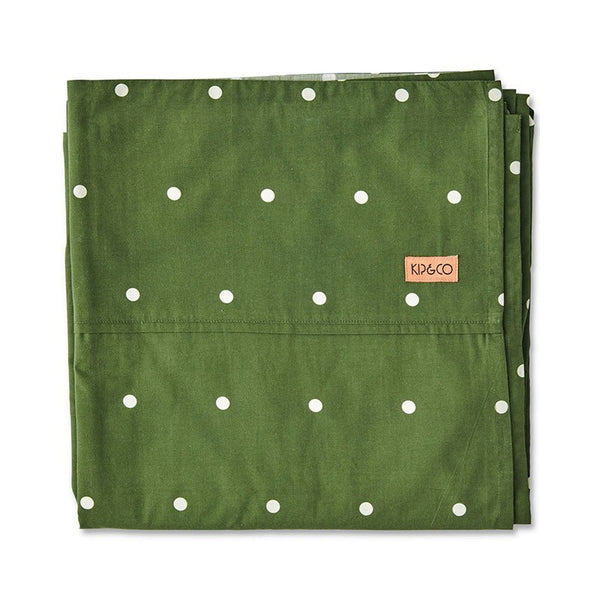 Find Polkadot Cactus Organic Cotton Flat Sheet - Kip & Co at Bungalow Trading Co.