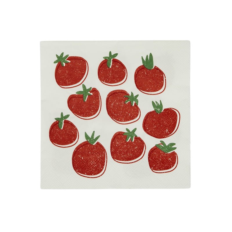 Find Pomodori Paper Napkins Pack of 20 - Coast to Coast at Bungalow Trading Co.