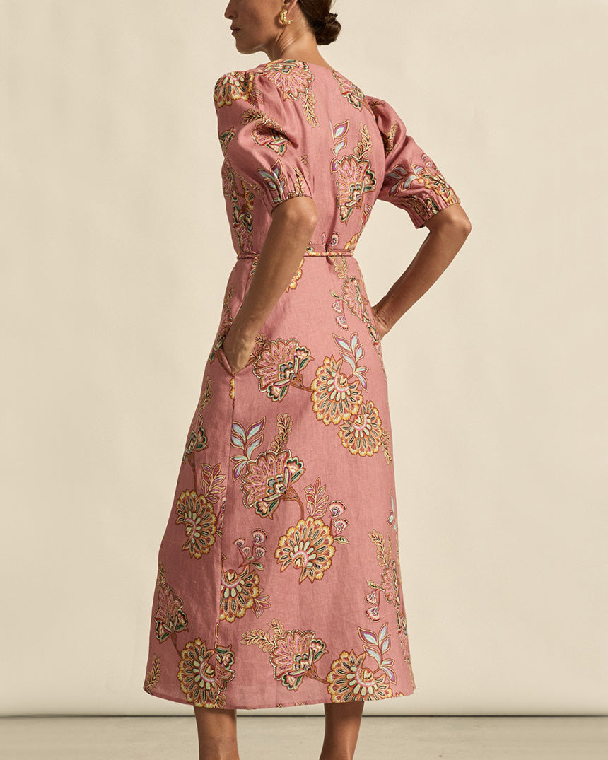 Portrait Dress Kgari Bloom