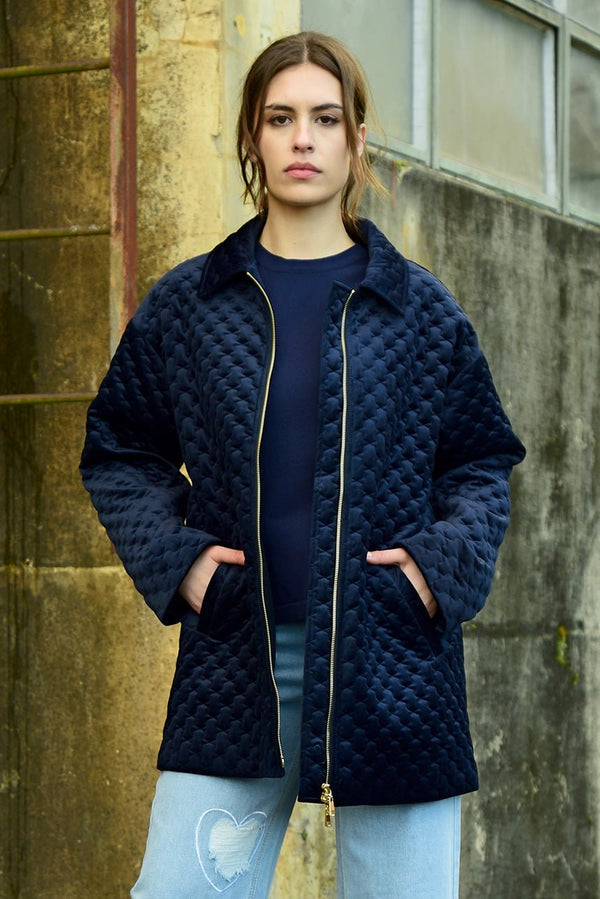 Find Quilty Pleasure Jacket Navy - Coop by Trelise Cooper at Bungalow Trading Co.