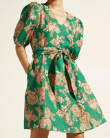 Find Quota Dress K'gari Palm Green - Zoe Kratzmann at Bungalow Trading Co.