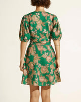 Find Quota Dress K'gari Palm Green - Zoe Kratzmann at Bungalow Trading Co.