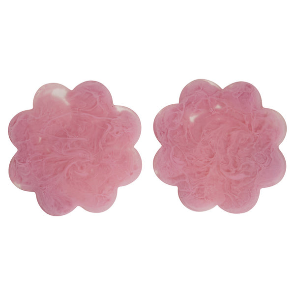 Cecilia Coaster Set of 2 Fuchsia