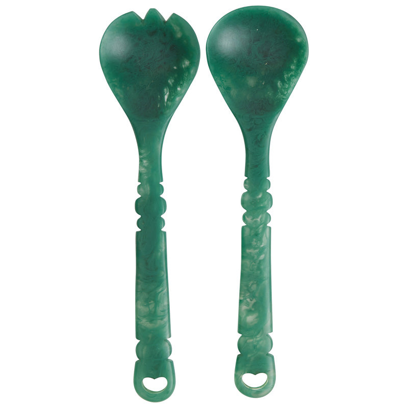 Wilkie Salad Servers Forest