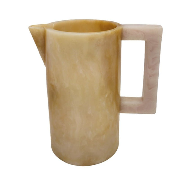 Find Retro Resin Jug Toffee Marble + White - Holiday Trading at Bungalow Trading Co.