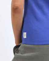 Find Rib Crew Tank Royal Blue - Elm at Bungalow Trading Co.