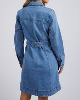 Find Riley Denim Dress - Foxwood at Bungalow Trading Co.