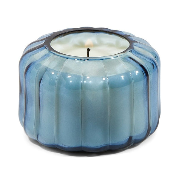 Find Ripple Glass Candle Peppered Indigo 4.5oz - Paddywax at Bungalow Trading Co.
