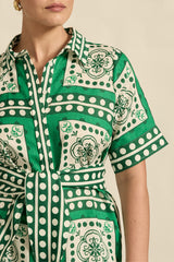 Roam Dress Parrot Scarf