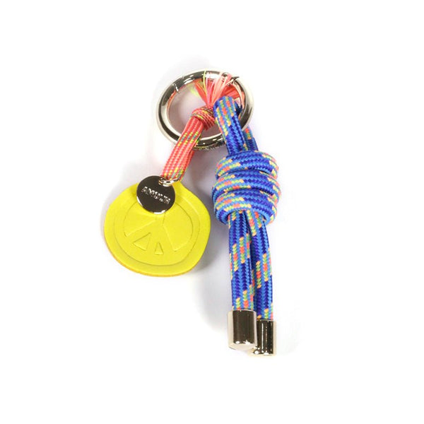 Find Rope Knot Key Ring Tech Blue - Craie Studio at Bungalow Trading Co.