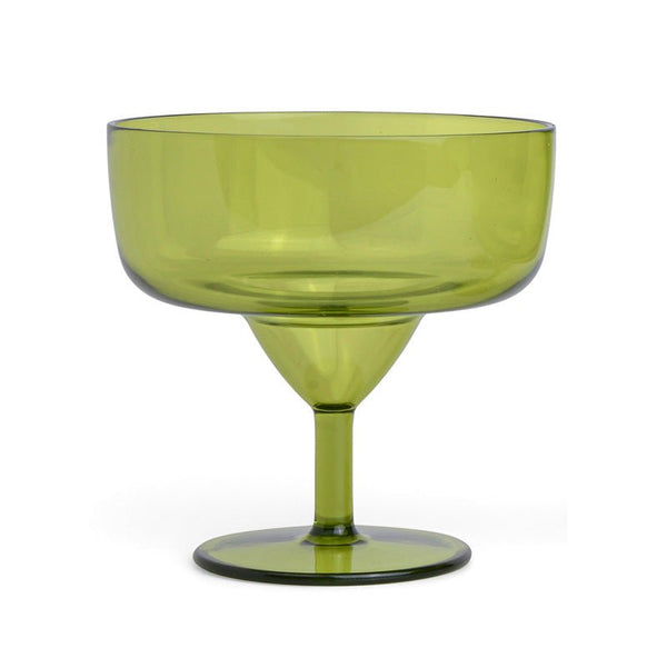 Find Rue Margarita Glass Set of 4 Olive - Designworks at Bungalow Trading Co.