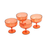 Find Rue Margarita Glass Set of 4 Orange - Designworks at Bungalow Trading Co.