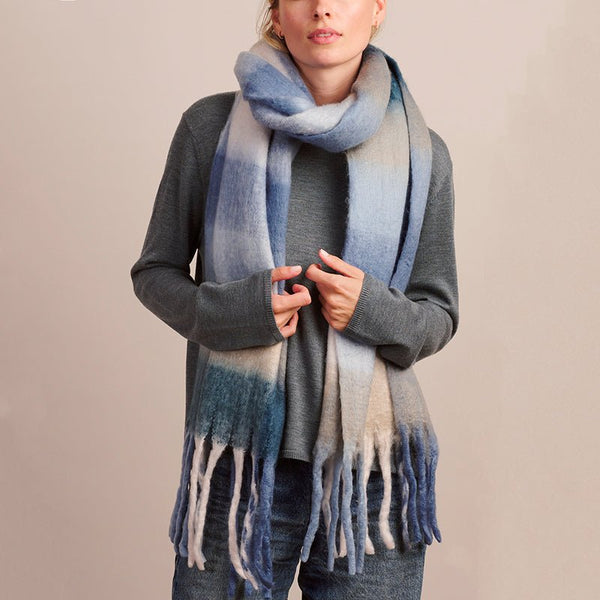 Find Saas Fee Scarf Sky - Tiger Tree at Bungalow Trading Co.