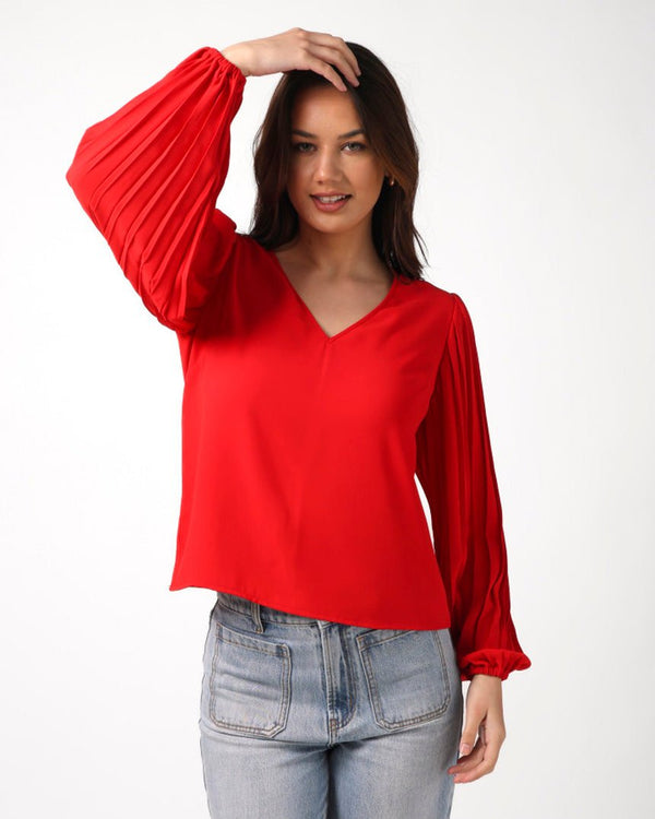 Find Sabine Blouse Moulin Rouge - Stella + Gemma at Bungalow Trading Co.