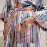 Find Samode Cotton Robe - Sage & Clare at Bungalow Trading Co.