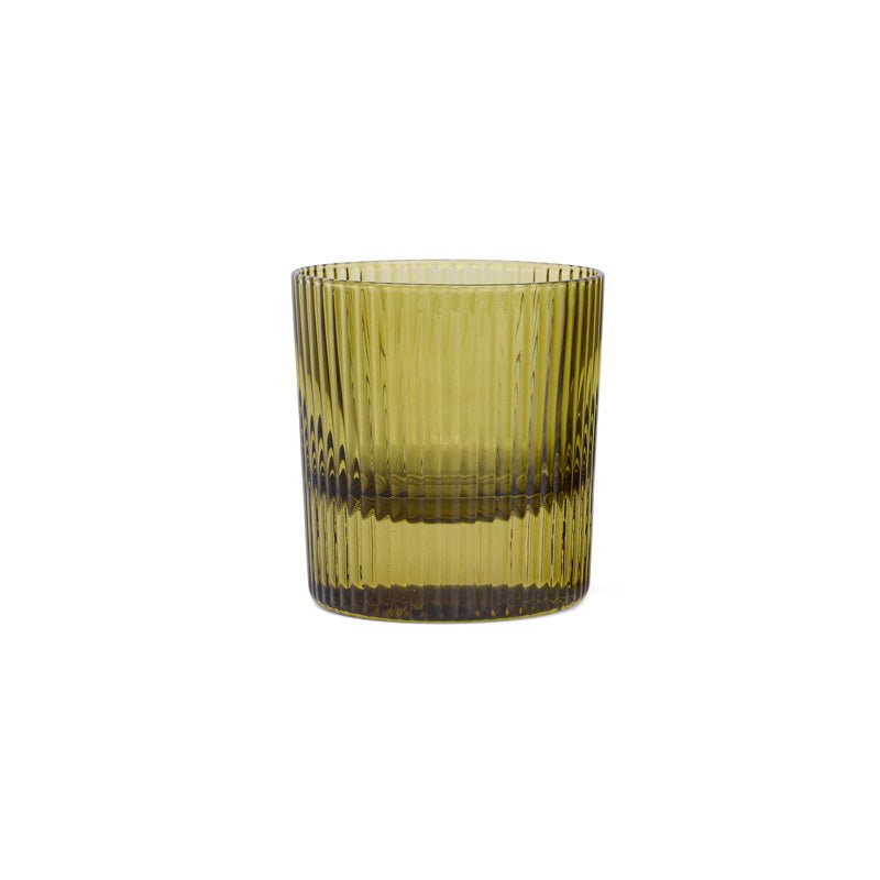 Find Scout Lowball Glass Set of 2 Olive - Designworks at Bungalow Trading Co.