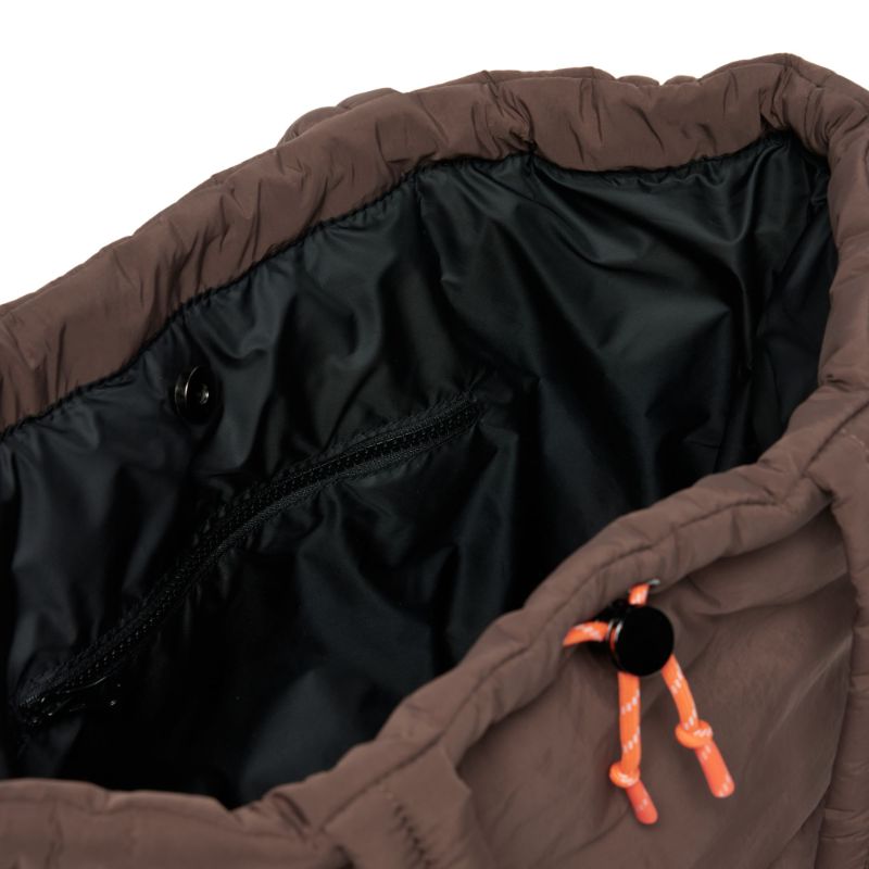 Scrunch Base Bag Chocolate/Orange
